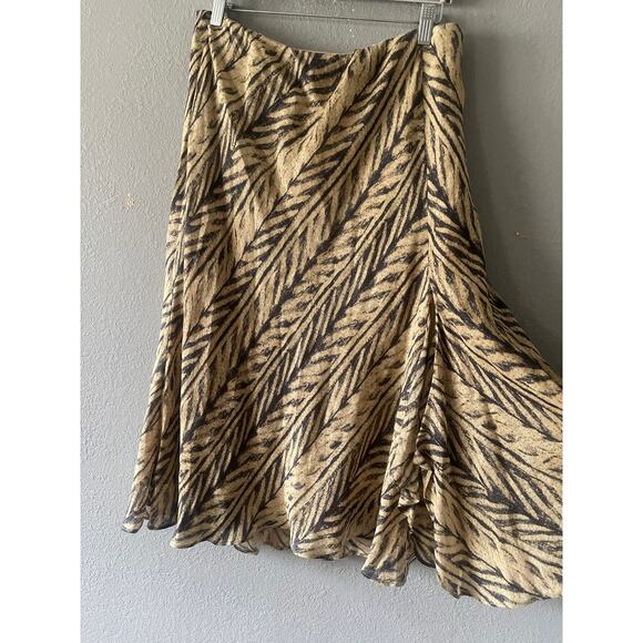 Ralph Lauren Linen/Silk Skirt - Picture 4 of 7